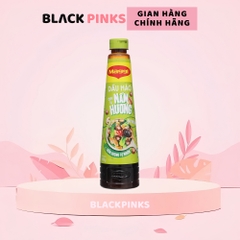 Thùng 12 chai dầu hào chay Maggi nấm hương chai 820g