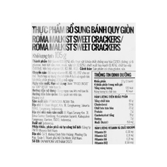 Bánh Roma Malkist Crackers gói 140g
