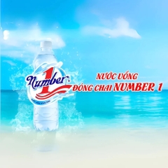Lốc 12 chai nước suối Number1 500ml