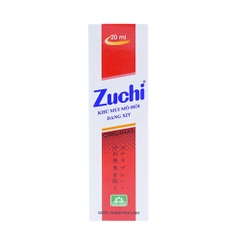 Xịt khử mùi mồ hôi Zuchi original/thảo dược/không cồn chai 20ml