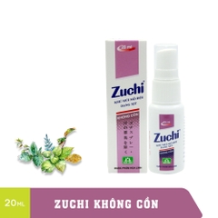 Xịt khử mùi mồ hôi Zuchi original/thảo dược/không cồn chai 20ml