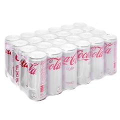 Thùng nước ngọt Coca Cola Light/Plus/Zero Sugar 24 lon 320ml/ 12 chai 1.5L