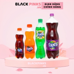 Thùng nước giải khát Fanta hương cam/xá xị/soda kem/nho 24 chai 300ml/390ml/600ml & 12 chai1.5L