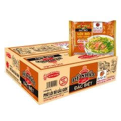 Thùng 30 gói phở Đệ Nhất đặc biệt lõi bò gầu giòn gói 67g