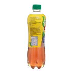 (Lốc 6 chai) Trà đen Lipton vị chanh chai 450ml