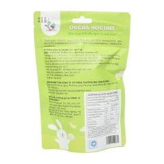 Sữa chua Oggas Yogurt vị dâu tây/chuối/nguyên bản/dưa lưới/việt quất/mãng cầu 10gr/18gr cho bé từ 6 tháng tuổi