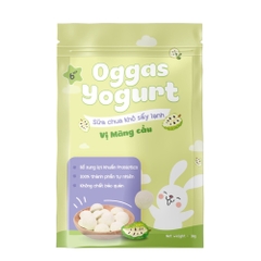 Sữa chua Oggas Yogurt vị dâu tây/chuối/nguyên bản/dưa lưới/việt quất/mãng cầu 10gr/18gr cho bé từ 6 tháng tuổi