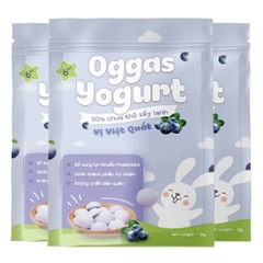 (Combo 5/10 gói) Sữa chua Oggas Yogurt nhiều vị 10gr/18gr cho bé từ 6 tháng tuổi