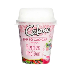 Kem Celano Smoothies Berries xốt nho đen ly 120ml