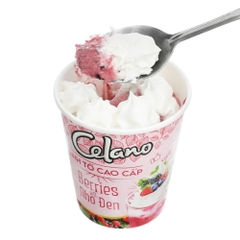 Kem Celano Smoothies Berries xốt nho đen ly 120ml