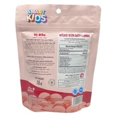 (Combo 5/10 gói) Váng sữa sấy lạnh Smart Kids vị vanilla/hạt dẻ/dâu 18gr cho bé từ 8 tháng tuổi