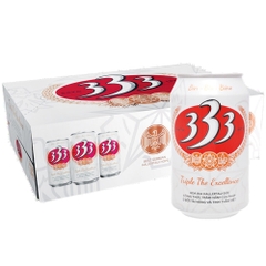 Thùng 24 lon bia 333 330ml
