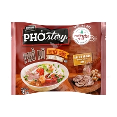 Thùng 12/15/30 tô/gói phở bò Phở Story phở thìn bờ hồ/ phở thìn có thịt 72/131g