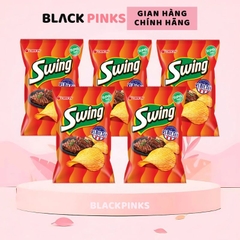 Combo 5 gói snack khoai tây Swing vị bít tết, gà Teriyaki, phô mai, bò nướng 32/60/108g