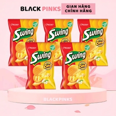 Combo 5 gói snack khoai tây Swing vị bít tết, gà Teriyaki, phô mai, bò nướng 32/60/108g