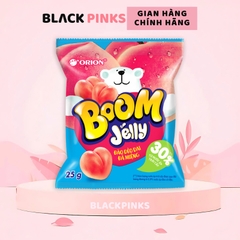 Kẹo dẻo Boom Orion vị đào/muối ớt/chanh dây/đào/nho/dâu/me (dây 10 gói x 25g)
