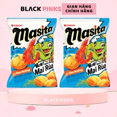 Combo 2 gói Snack mai rùa 4 lớp Masita vị tôm nướng/bắp bơ Hàn Quốc 35g/70g