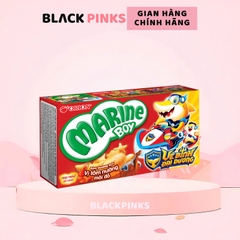 Bánh cá Marine Boy vị rong biển tuyết xanh/tôm nướng môi đỏ/gà BBQ hộp 35g