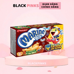 Bánh cá Marine Boy vị rong biển tuyết xanh/tôm nướng môi đỏ/gà BBQ hộp 35g