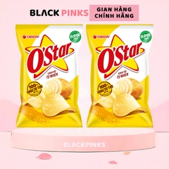Combo 2 gói Snack O'Star Orion vị tự nhiên/kim chi/tảo biển/phô mai trứng muối 35/60/105g
