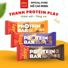 Thanh Protein Bar vị bơ đậu phộng/double cacao/ cam và cacao/mix vị 45g