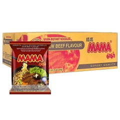 Thùng 24/30/36 gói/ly mì Mama Thái Lan mì trộn/chay nhiều hương vị gói/ly 55g/60g/85g/90g