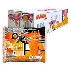 Thùng 24/30/36 gói/ly mì Mama Thái Lan mì trộn/chay nhiều hương vị gói/ly 55g/60g/85g/90g