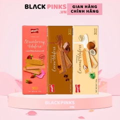 (1 hộp/combo 5 hộp) Bánh xốp kem Bissin dâu tây/dừa/socola/cà phê/dâu đất/dâu rừng 100g