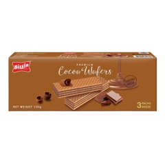 (1 hộp/combo 5 hộp) Bánh xốp kem Bissin dâu tây/dừa/socola/cà phê/dâu đất/dâu rừng 100g