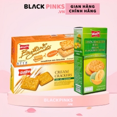 Bánh quy kem/lúa mạch/dừa/kem socola/cam/dâu tây/dưa lê Bissin 150g/170g/180g