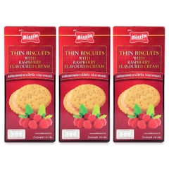 (Combo 5 hộp) Bánh quy kem/lúa mạch/dừa/kem socola/cam/dâu tây/dưa lê Bissin 150g/170g/180g