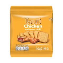 (1 gói/combo 5 gói) Bánh Homey Bissin hương vị gà/phô mai/mè/dừa/rong biển 100g