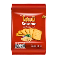 (1 gói/combo 5 gói) Bánh Homey Bissin hương vị gà/phô mai/mè/dừa/rong biển 100g