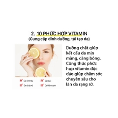 Mặt nạ ngủ trắng da Care:nel Vita C Toning Night Mask 80ml