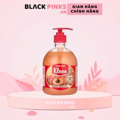 Nước rửa tay Kleen 500ml hương đào/xoài/trà xanh/oải hương