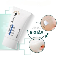 Kem chống nắng Care:Nel No Sebum Perfect UV Shield SPF50/PA++++ kiềm dầu, nâng tông & thanh mát 50ml