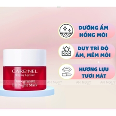 Mặt nạ ngủ môi Care:Nel hương mơ/chanh/dâu/lựu hũ 5g/23g