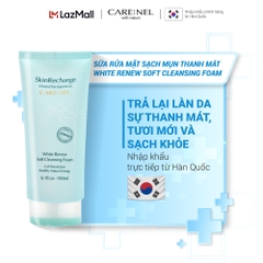 Sữa rửa mặt Care:Nel White Renew Soft làm sạch da, dưỡng ẩm, ngừa mụn 180ml
