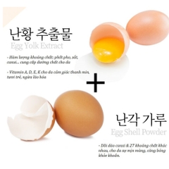 Sữa rửa mặt trứng Care: Nel Egg Pore Clinic làm dịu da,se khít lỗ chân lông, tẩy tế bào chết 150ml