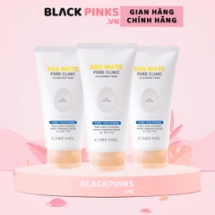 Sữa rửa mặt trứng Care: Nel Egg Pore Clinic làm dịu da,se khít lỗ chân lông, tẩy tế bào chết 150ml