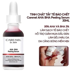 Tinh chất tẩy tế bào chết Care:Nel AHA BHA làm sạch da, cân bằng độ PH, giảm mụn đầu đen 30ml