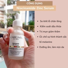 Tinh chất dưỡng trắng da Care:Nel Niacinamide 10%+Zinc 1% ngừa thâm nám 30ml