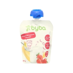Sữa chua túi Byba vị dâu chuối/vị tự nhiên/ngũ cốc mật ong 85g