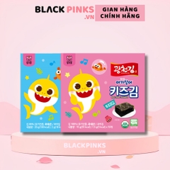 Rong biển Organic Pink Fong ít dầu/ tách muối cho bé từ 8/12 tháng 15g