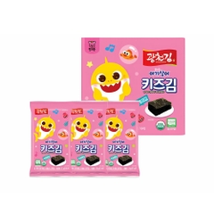 Rong biển Organic Pink Fong ít dầu/ tách muối cho bé từ 8/12 tháng 15g