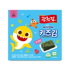 Rong biển Organic Pink Fong ít dầu/ tách muối cho bé từ 8/12 tháng 15g