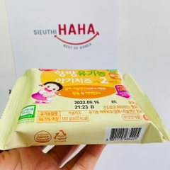 Phô mai hữu cơ tách muối Seoul Milk - step 1 180g