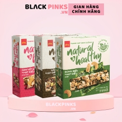 Combo 1/2/3/5/6 hộp thanh hạt PLAY Natural & Healthy vị việt quất/rong biển/nấm hương/ mix vị 25g