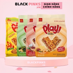 Bánh gạo dinh dưỡng Let's Play vị rong biển/phô mai tokbokki/đậu đỏ/ khô gà/mix vị 108g