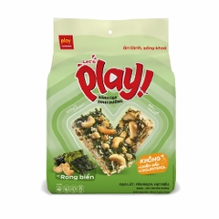 Bánh gạo dinh dưỡng Let's Play vị rong biển/phô mai tokbokki/đậu đỏ/ khô gà/mix vị 108g